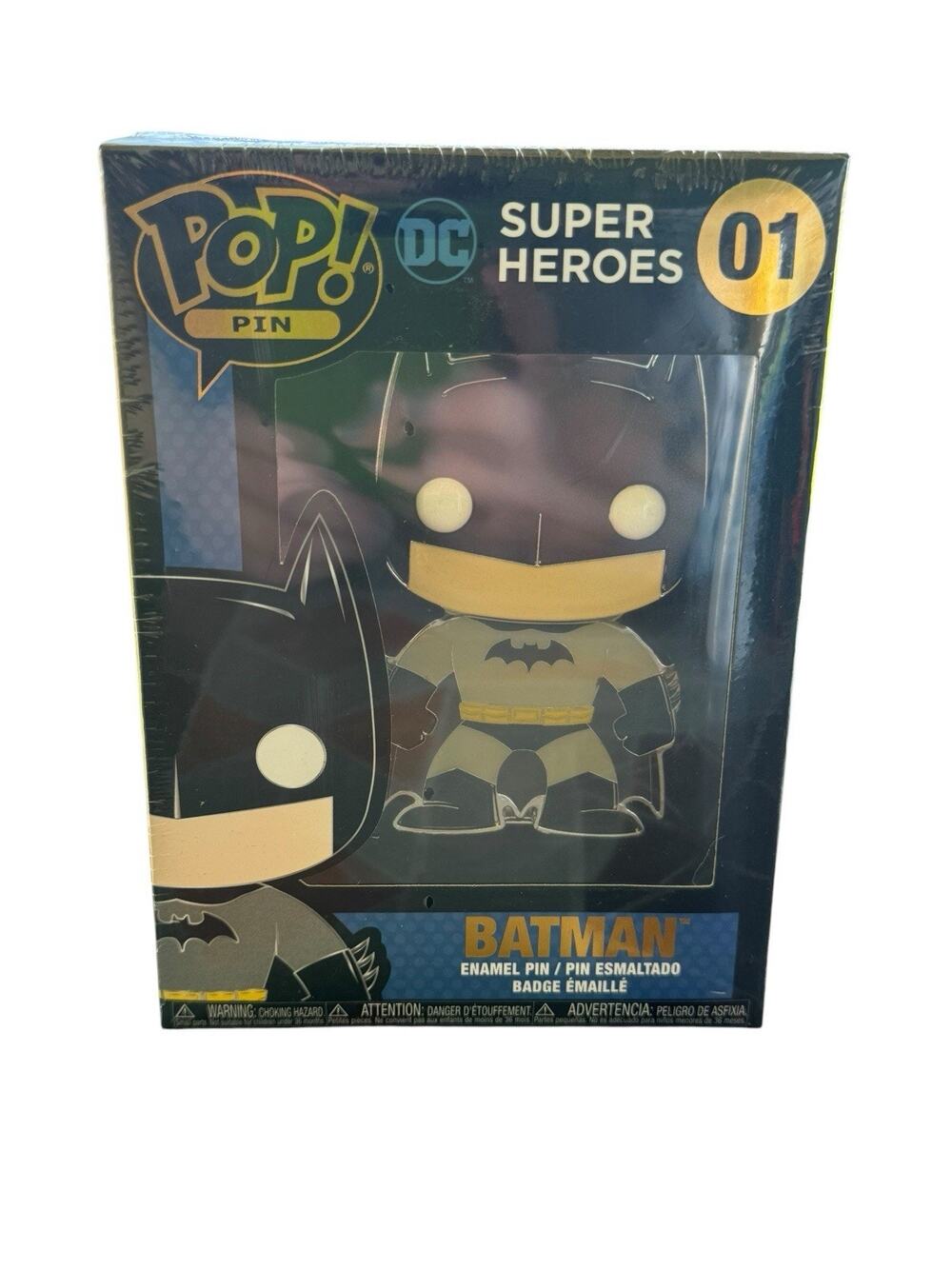 Funko Pop! Pin: DC Super Heroes - Batman #01 New Sealed